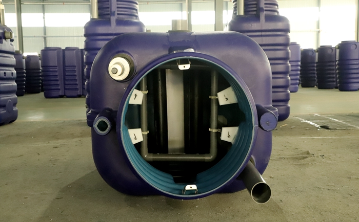 農村污水處理設備內部展示